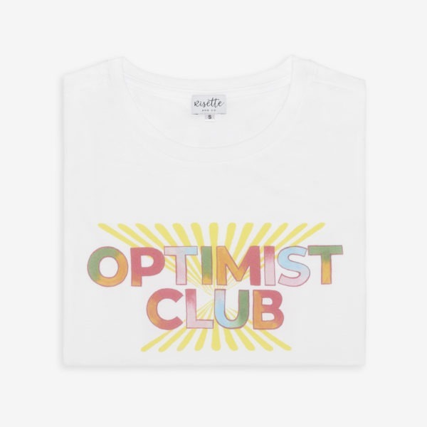 T-shirt Optimist Club vue pliée
